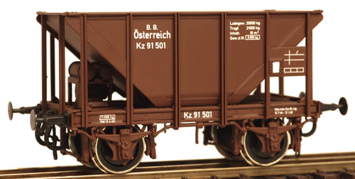 Ferro Train 850-211 - Austria BBÖ Kz 91 501 2ax ore hopper car